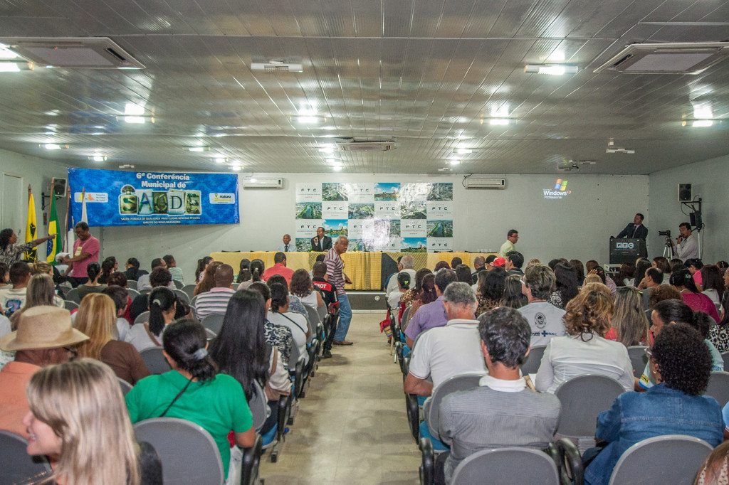 6ª Conferência Municipal de Saúde reúne cerca de 500 participantes  - Foto Gabriel de Oliveira (2)