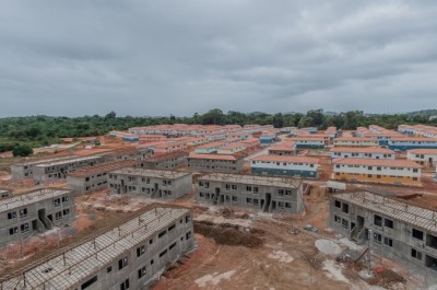 Obras de construção do condomínio São José  em Ferradas - Foto Gabriell de Oliveira